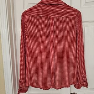The Limited Red Polka longsleeve top